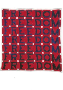 Postcard Jessie B. Telfair "Freedom Quilt" Parrott, GA Amer Folk Art Museum MNT - Picture 1 of 1