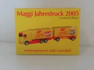 Lkw Dickie Ferngesteuert Maggi Jahrestruck 2005 Limited Edition R/C Auto  - Bild 1 von 7