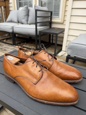 Allen Edmonds Kenilworth Derby Shoes 8045 Walnut Size 12 EEE - Image 1 of 4