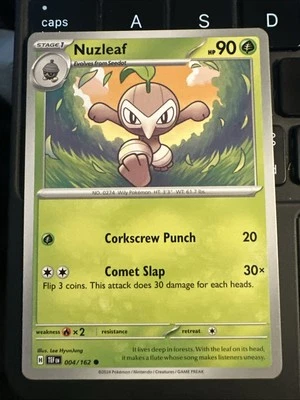 Nuzleaf 004/162 Sv05: Temporal Forces Regular - Image 1 of 2