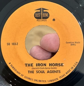 GRAIL TX Deep Funk Mod 45 SOUL AGENTS Iron Horse DUST BOWL VG Invisible LUBBOCK - Picture 1 of 6
