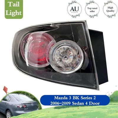 LH Left Tail Light Lamp For Mazda 3 BK Series 2 2006~2009 Sedan 4 Door - image 1 of 4