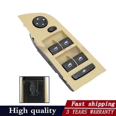 Interruptor de ventana eléctrica delantero izquierdo 61316948634 para BMW 330i 330xi 335d 335i 335xi M3 Foto 1 de 4