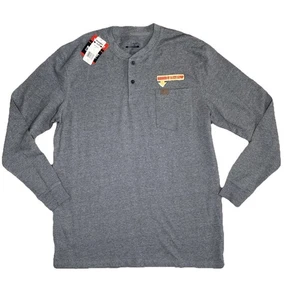 Wrangler RIGGS Workwear Henley Shirt Mens Large Tall Long Sleeve NEW GIFTABLE - Picture 1 of 10