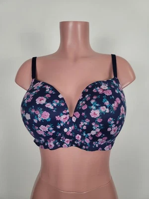 Victoria's Secret Incredible Push Up No Wire Wireless Padded Lined Bra 38DD Sexy - Image 1 of 4