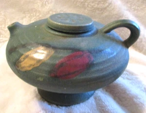 Vintage~Pottery~Drip Glaze~Unsigned Studio Piece~Tea Pot~Incense Burner~Etc. - Picture 1 of 15