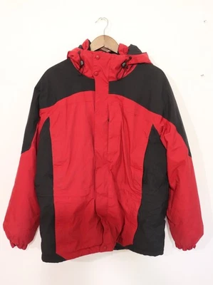 L.L. Bean Tough Primaloft Jacket Red/Black Men's Size Large Used - Image 1 of 4