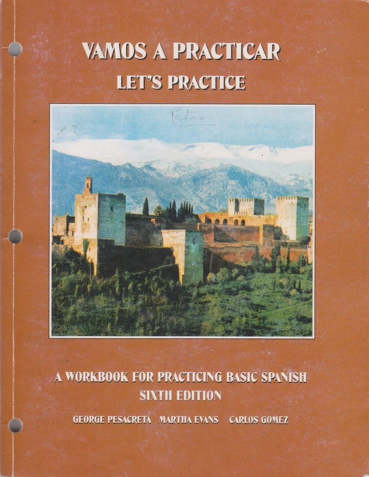 Vamos Practicar Let's Practice (A Workbook for Practicing Basic Spanish) - Image 1 of 1