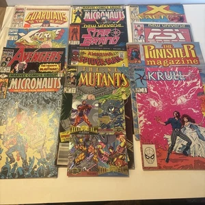 Menge 13 Marvel Comics Punisher Spider-Man Avengers Krull X Factor Mehr - Bild 1 von 14