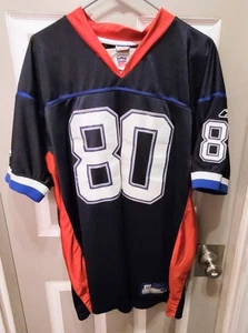Vintage Reebok NFL Equipment Buffalo Bills Eric Moulds 80 Embroidered Jersey - Picture 1 of 12