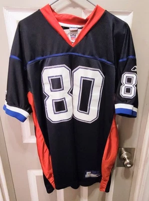 Camiseta deportiva vintage Reebok NFL Equipment Buffalo Bills Eric Moulds 80 bordada  Foto 1 de 4