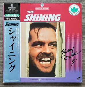 Shelley Duvall Signed The Shining Laserdisc Japanese Import Horror LEGEND RAD - Picture 1 of 2