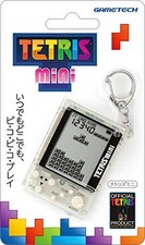Tetris Official:Tiny Arcade Miniature Game Console Key Chain "Tetris Mini" Clear