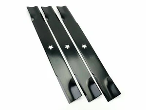 (3) HUSQVARNA OEM 539113312 HIGH LIFT BLADES. - Picture 1 of 2