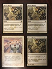 Divine Offering x4 Magic Card Lot (Mirrodin Besieged & Chronicles) MTG Artifact