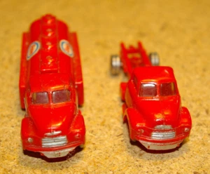 2 x Lego Lkw´s einer mit Tankaufbau. Ein Ersatzteileträger. - Bild 1 von 4