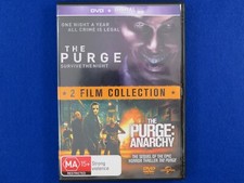 The Purge / The Purge Anarchy - DVD - Region 4 - Fast Postage !!