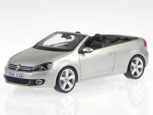 VW Golf 6 Cabrio silber tungsten silver Modellauto Schuco 1:43 - Bild 1 von 6