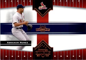 2005 Donruss Champions Impressions Orange #157 Abraham Nunez /75 - NM-MT