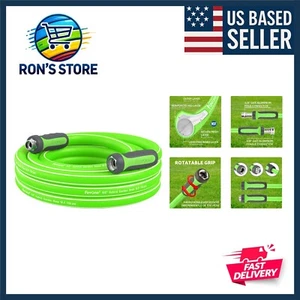 Lightweight 12 ft Garden Hose - Heavy Duty, Kink-Free, Safe for Drinking Water - Picture 1 of 11