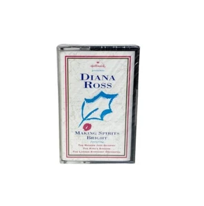 Diana Ross Cassette Tape Hallmark Making Spirits Bright Christmas Holiday 1994 - Bild 1 von 2
