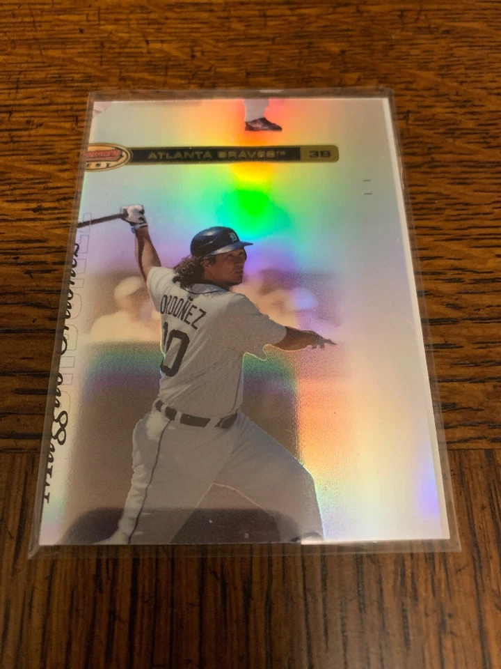 2007 Bowman Chrome Sterling Magglio Ordonez ERROR CARD - Image 1 of 3