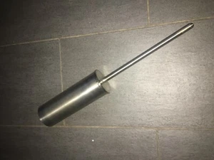 Grabvase aus Edelstahl  Friedhofsvase  robust, schwer und stabil - Bild 1 von 6