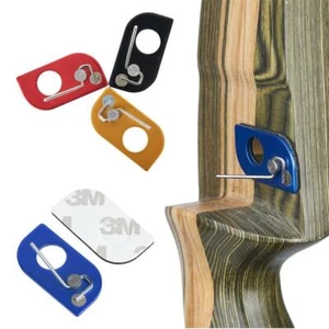 Archery Magnetic Arrow Rest Right Hand Stick On for Recurve Bow Hunting Shooting - Picture 1 of 17