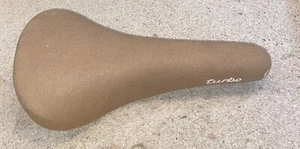 NEW SELLE ITALIA Turbo 1980 Vintage Bicycle Saddle FeC Alloy Rails: NUBUCK - Picture 1 of 6