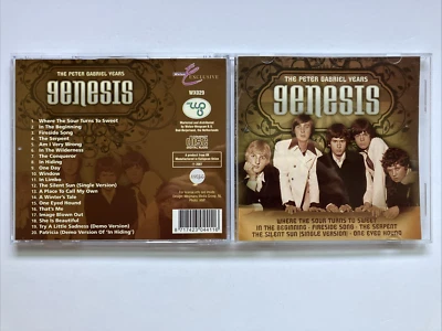 GENESIS - Peter Gabriel Years - CD - Import - UK - Like New Condition - Image 1 of 2