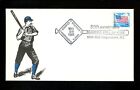 Us Postal History Sports Baseball Hall Of Fame 50Th Pictorial 1989 Rosemont Il