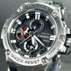 CASIO G-SHOCK G-STEEL GST-B100-1AJF Bluetooth Smartphone Link Watch GST-B100-1A - Picture 1 of 7