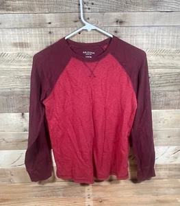 Arizona Jeans Co rot weinrot Jungen Large (14/16) Oberteil Langarm Thermo T-Shirt - Bild 1 von 3