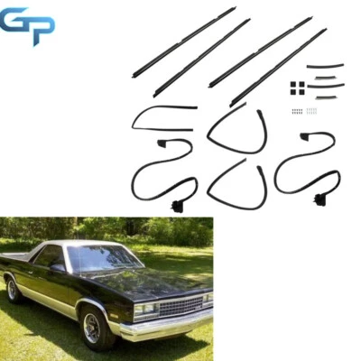 Weatherstripping Seals Kit 17PCS For Chevrolet El Camino GMC Caballero 1978-1987 - Image 1 of 4