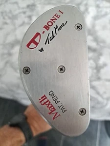 STUNNING MAXFLI PAT PENDING TAD MOORE T-BONE 1 PUTTER, RIGHT HANDED, 35" LONG - Picture 1 of 7