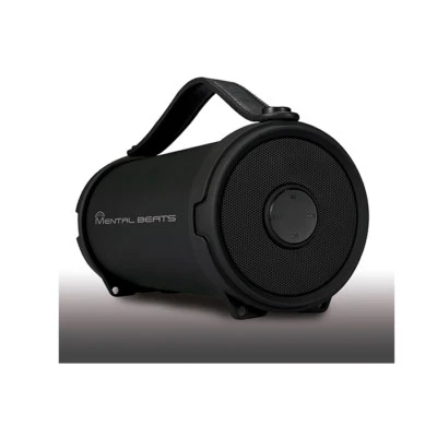 Altavoz inalámbrico de alta resistencia para interiores y exteriores Mental Beats con asa de transporte Foto 1 de 4