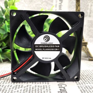 1pcs POWER LOGIC PLA08025B12M DC 12V 0.13A 8015 server cooling fan - Bild 1 von 1
