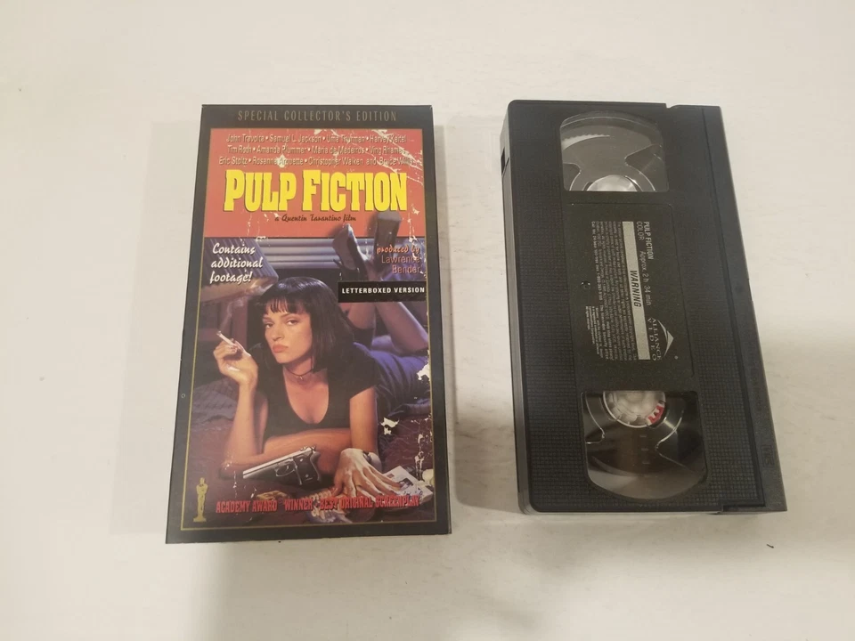 Pulp Fiction (VHS, 1996) - Image 1 of 1