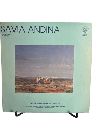 Savia Andina Bolivia Vinyl LP NM OEA-017 1981 Latin Folk  - Image 1 of 4