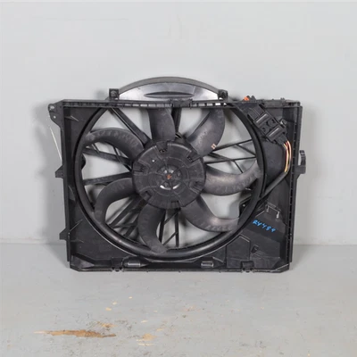 2007-2013 BMW 128i 328i N52 Radiator Cooling Fan w/Shroud 17427562080 OEM Used - Image 1 of 4