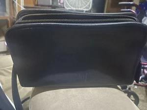 Vintage Coach Umhängetasche Sutton (Style 9814) schwarz Leder - Bild 1 von 5
