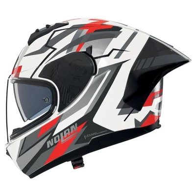 Full-Face Helmet Nolan N60-6 SPORT CORSA 356 Bianco / Nero / Rosso Foto 1 de 4