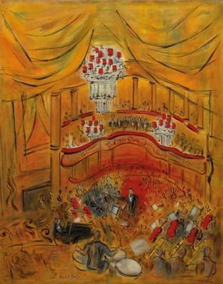 Grande Orchestra Art Print – Raoul Dufy French Fauvist Concert Scene 1906 - Image 1 of 2