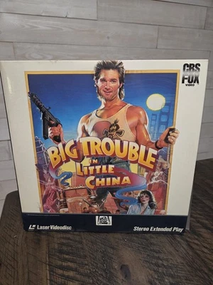 BIG TROUBLE IN LITTLE CHINA LASERDISC LD KURT RUSSELL, VG Clean - Image 1 of 4