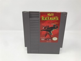 Wrath of The Black Manta - Nintendo Entertainment System NES - Game Cartridge 
