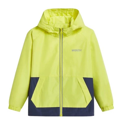 Chaquetas de lluvia para niños impermeables con capucha abrigos de lluvia ligeros para niñas niños... Foto 1 de 4