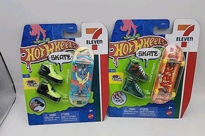 Hot Wheels Skate 7-11 Exclusive Set - Slurpee und Hot Dog Neu Skateboard Mini - Bild 1 von 6