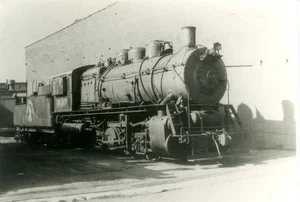 25D038 RP 1961/70s GREAT NORTHERN RAILROAD 0-8-0 LOCO #837 SUPERIOR WI - Picture 1 of 1