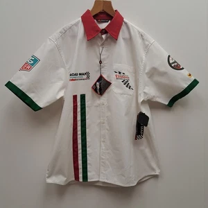 Road Map Outdoor Bekleidung Weiß Shirt Logos Neu mit Etikett Größe L - Bild 1 von 11