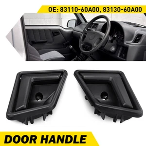 Pair LH+RH Side Inner Door Handle Black For 1988-1999 Suzuki Vitara SV620 SV420 - Bild 1 von 11